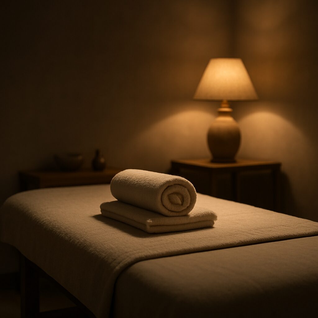 마사지 후 몸 반응