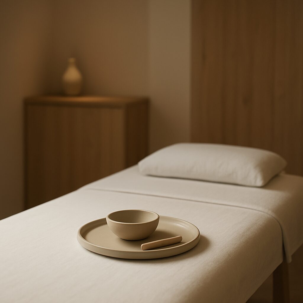 마사지 대화 매너