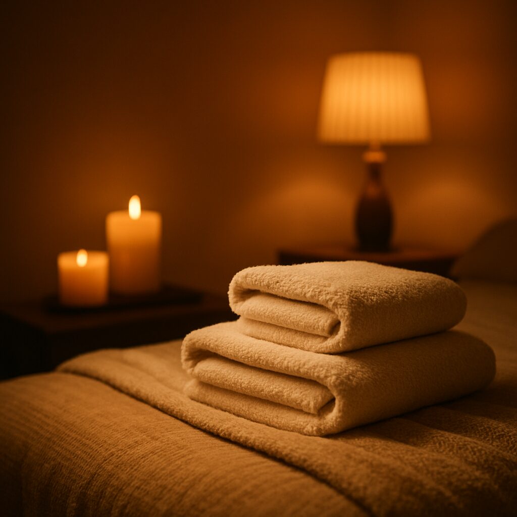 마사지 후 관리 루틴