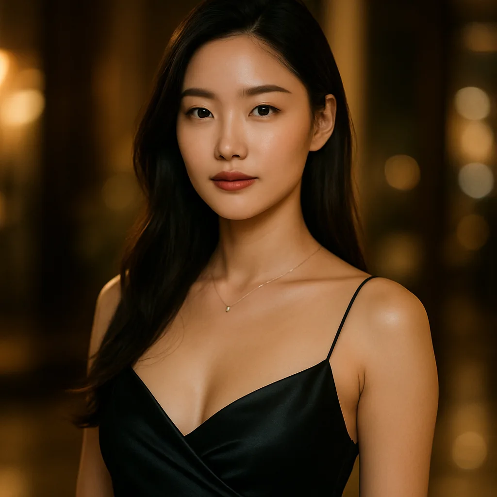 강서 생활권 홈케어 후기를 스마트폰으로 확인하는 한국인 여성 포트레이트