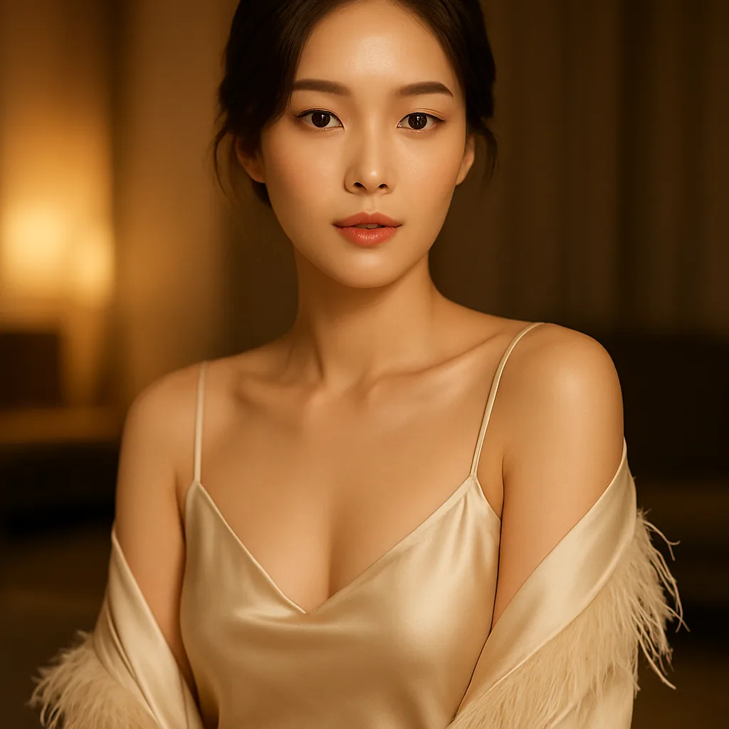 예약 메시지에서 개인정보를 최소로 전달하는 방법을 안내하는 여성 포트레이트