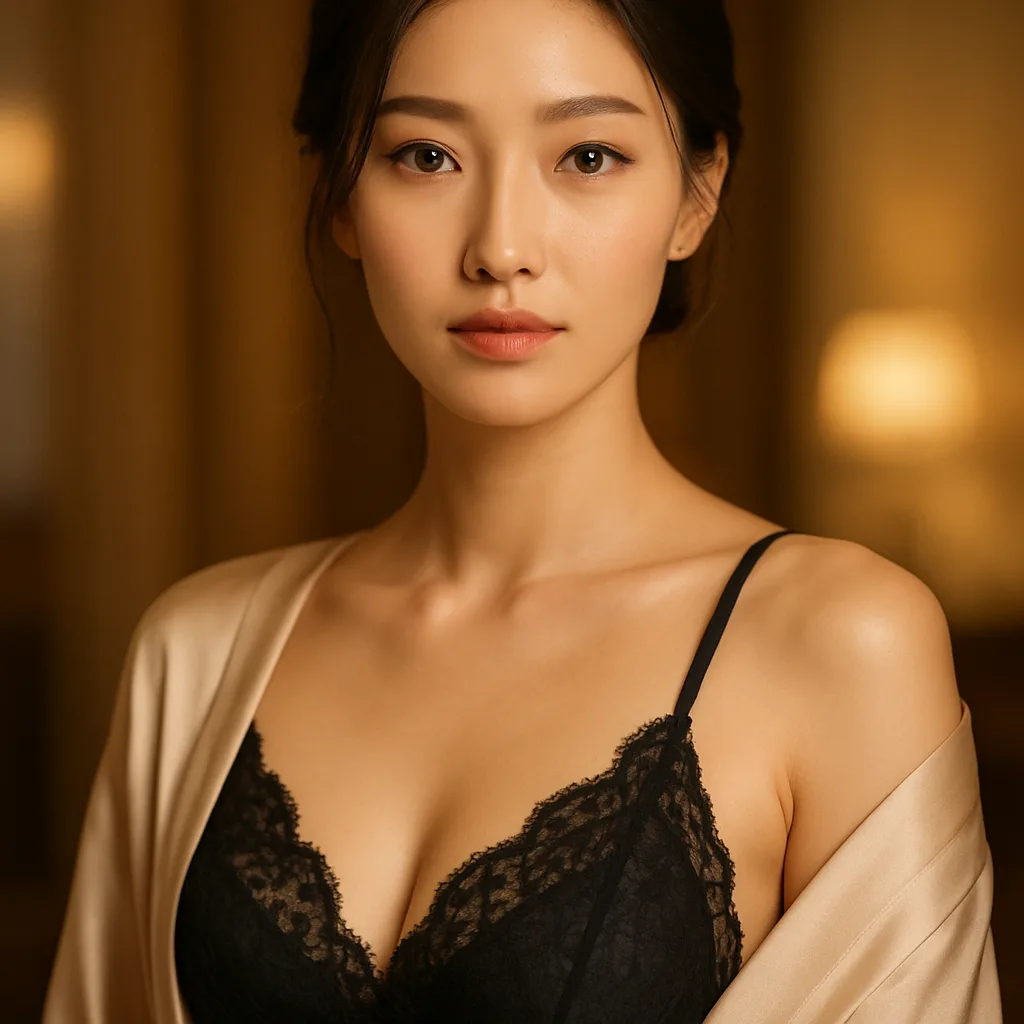 예약 전 대화로 홈케어 조건을 차분히 확인하는 한국인 여성 포트레이트