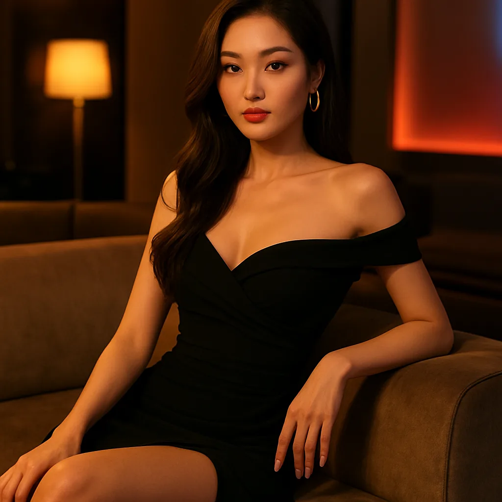 심야에 목적별 코스를 비교하며 선택하는 모습의 인물 포트레이트