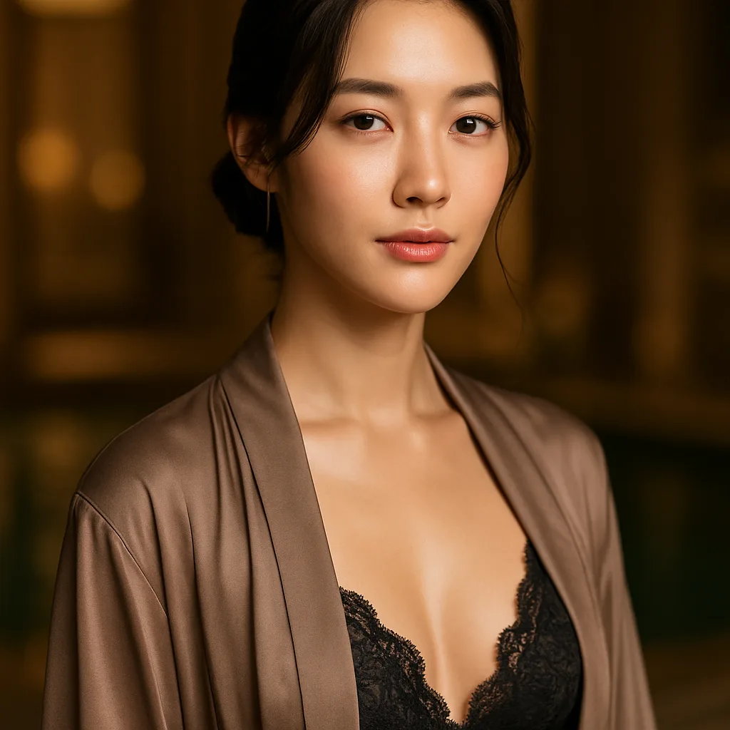 도착 시간을 맞추기 위해 일정과 교통을 확인하는 한국인 여성